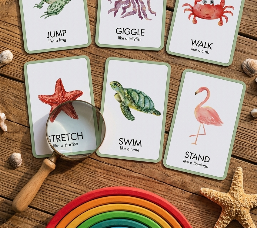 Summer Movement Cards