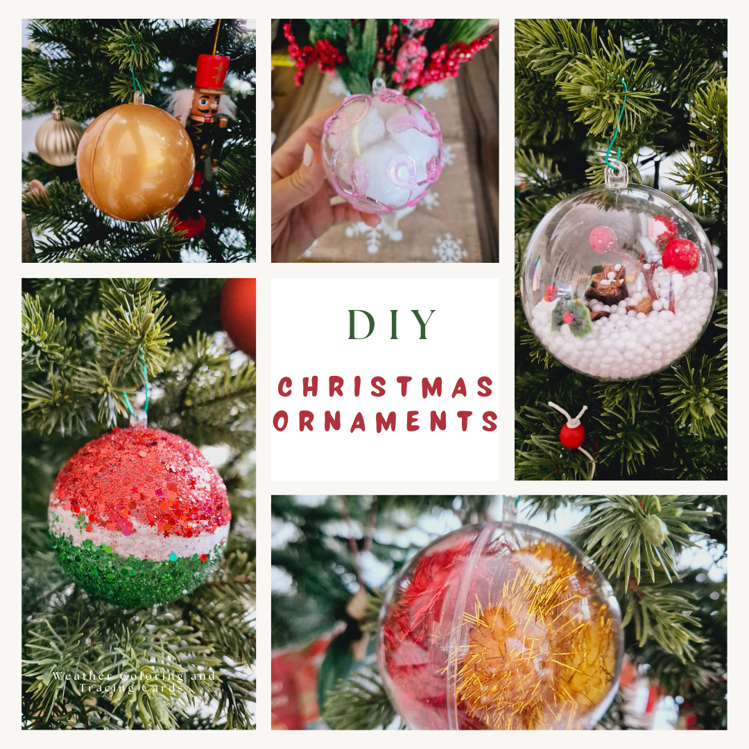 DIY Christmas Tree Ornaments – The Easy Way to Make Your Own Custom Ornaments