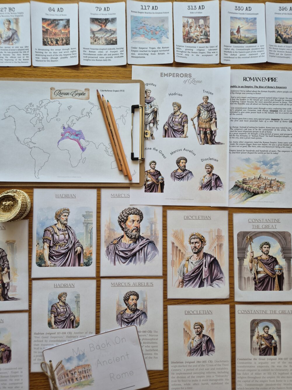Ancient Rome First Young Adventurer History Study Pack 5 - 12 years - Image 5