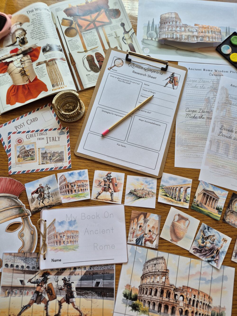 Ancient Rome First Young Adventurer History Study Pack 5 - 12 years - Image 4
