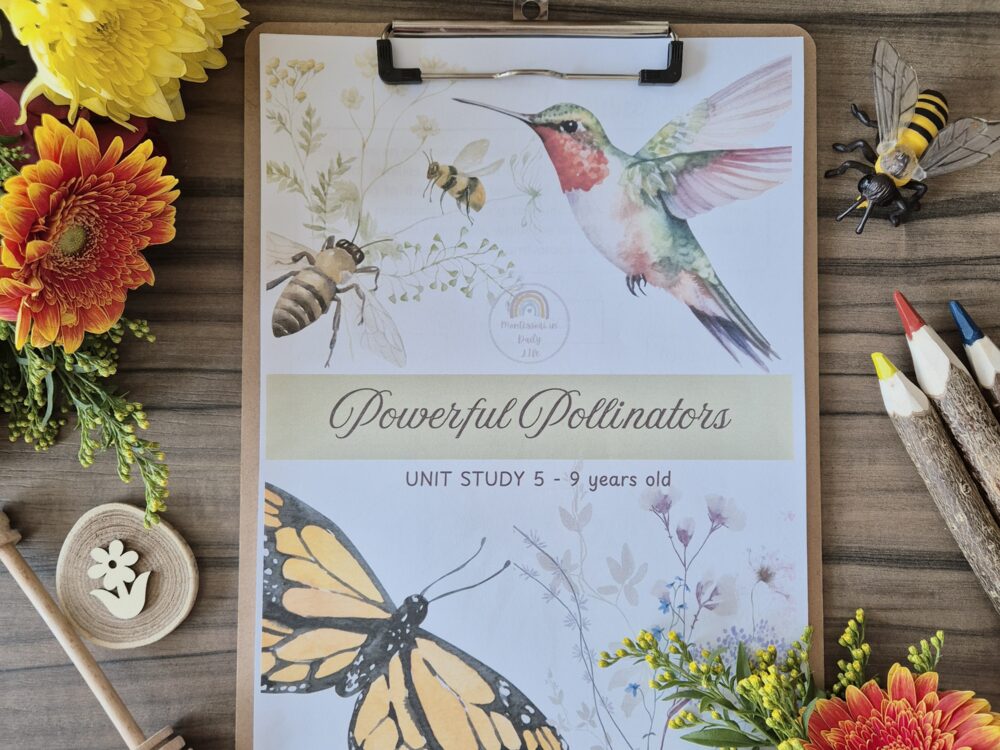 Powerful Pollinators Unit Study 3 - 9 years old
