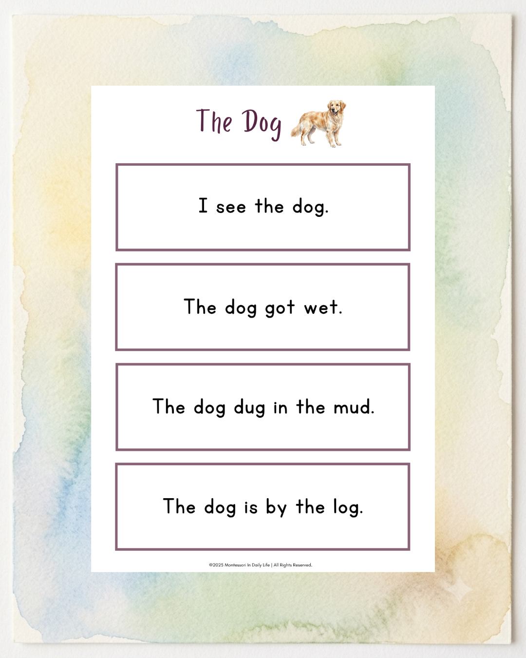 Simple Sentences - CVC Words Matching Activity Pack - Image 6